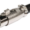 Valuelin Valueline XLR-3FCL-Anschluss XLR 3-polig-Metall Silber