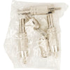 Valueline Valuelin CC-010 RCA-Stecker + Prt. Metall, die rot vergoldet