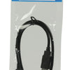 Valuelin Valueline VLCP60500B05 USB 2.0 USB Ein männliches USB -Mikro B Männliches Kabel 0,50 m Schwarz