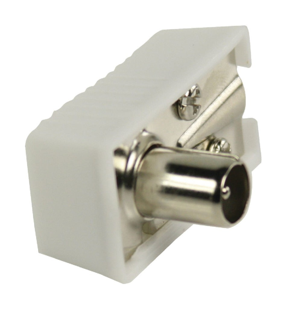 Valuelin Valueline VLSP40900W Weste Coax Connectors Coax Male White