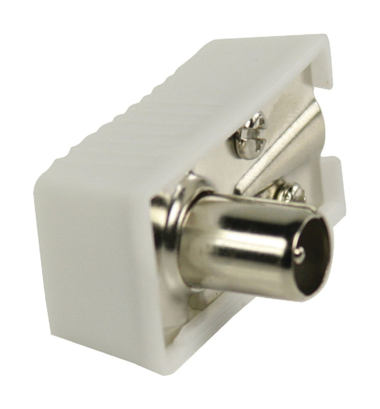 Valuelin Valueline VLSP40900W Weste Coax Connectors Coax Male White