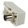 Valuelin Valueline VLSP40900W Weste Coax Connectors Coax Male White