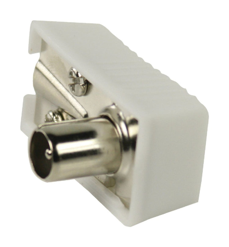 Valuelin Valueline VLSP40900W Weste Coax Connectors Coax Male White