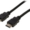 Valueline Valueline VLVB34000B10 Hochgeschwindigkeits -HDMI -Kabel mit Ethernet -HDMI -Stecker HDMI -Anschluss 1,00 m Schwarz