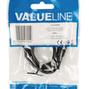 Valuelin Valueline VLAP22000B05 JACK STEREO -Audiokabel 3,5 mm Männlich 3,5 mm männlich 0,50 m Schwarz