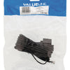 Valuelin Valueline VLTP90205B100 Telecom Extension Cable RJ11 Männlich RJ11 Frau 10,0 m Schwarz