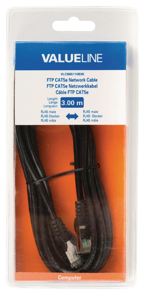 Valuelin Valueline VLCB85110B30 FTP CAT5E NETZEISKABE
