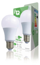 HQ HQ HQLE27A60001 LED -LAMP A60 E27 6,5 W 470 LM 2 700 K - afbeelding 1