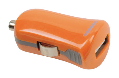 Valuelin Valueline VLMP11950O USB-Autolader USB Eine 12-V-Automobilanschluss Oranje