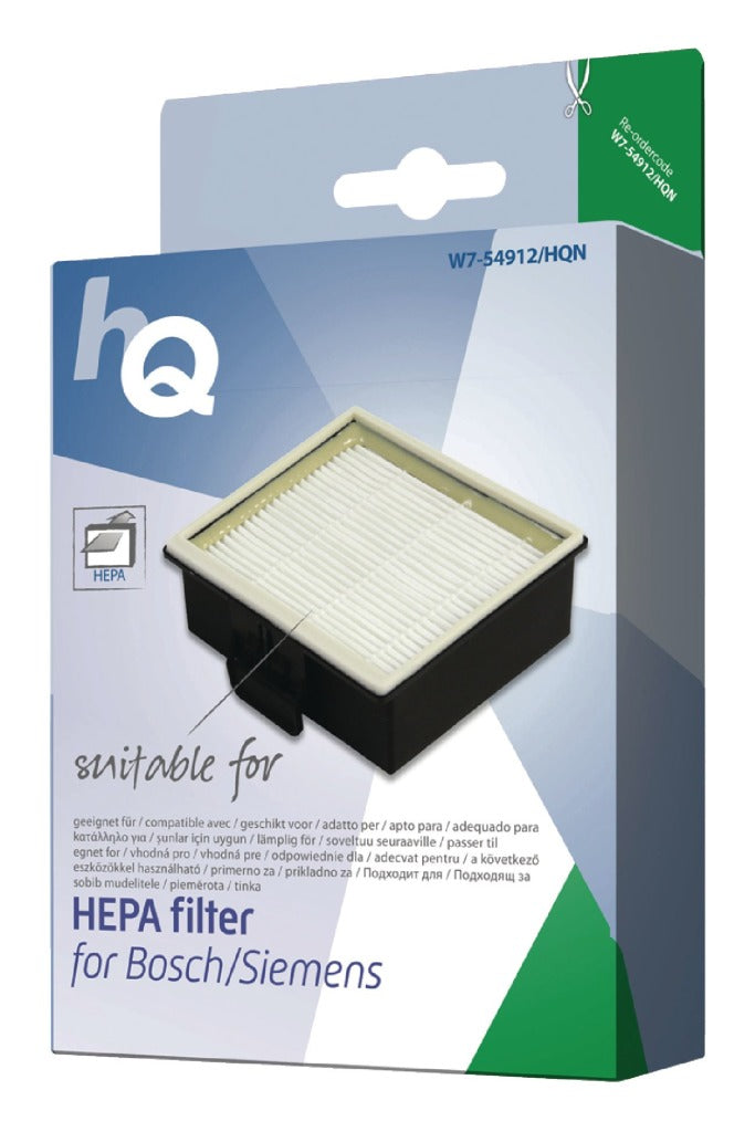 HQ HQ W7-54912-HQN Active Hepa Filter Bosch Siemens