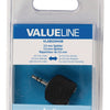 Valuelin Valueline VLAB22945B Audio-Splitter 3,5 mm Männlich 2x weiblich