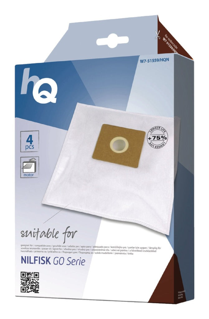 HQ HQ HQ W7-51559 HQN Vakuumreiniger Bag Nilfisk Go-Serie