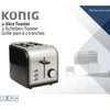 Kouml;nig King kn-bt10 Toaster