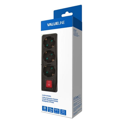 Valuelin Valuelin VLES315F002BL STAKKOOT 3-REMPORT Schwarz