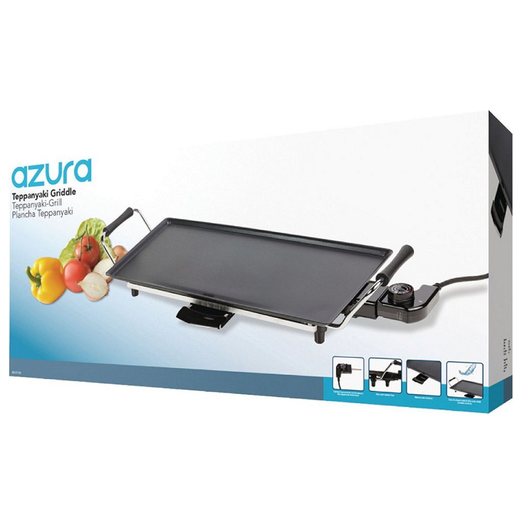 Azura Teppanyaki-Grill schwarz