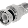 Valuelin Valuelin VLSP41965M Antennenadapter BNC Männlich F-Connector weiblich Silber