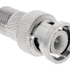Valuelin Valuelin VLSP41965M Antennenadapter BNC Männlich F-Connector weiblich Silber