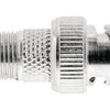 Valuelin Valuelin VLSP41965M Antennenadapter BNC Männlich F-Connector weiblich Silber