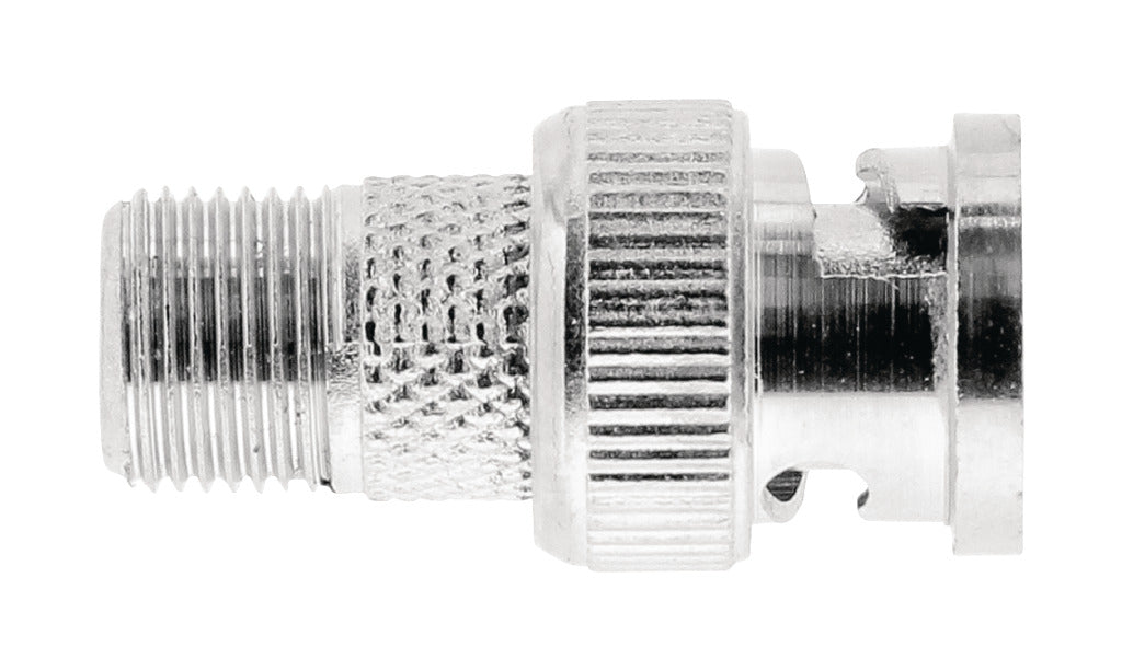 Valuelin Valuelin VLSP41965M Antennenadapter BNC Männlich F-Connector weiblich Silber