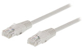 Valuelin Valueline VLCT85000W100 CAT5E UTP -Netzwerkkabel RJ45 (8 8) männlicher RJ45 (8 8) Männlich 10,0 m Weiß - afbeelding 1