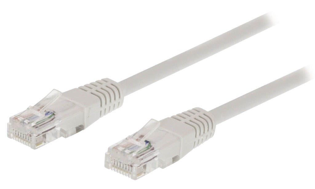 Valuelin Valueline VLCT85000W100 CAT5E UTP -Netzwerkkabel RJ45 (8 8) männlicher RJ45 (8 8) Männlich 10,0 m Weiß