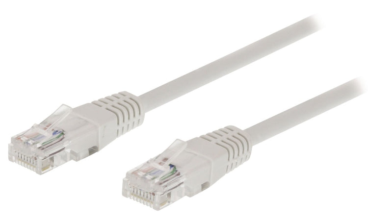 Valuelin Valueline VLCT85000W100 CAT5E UTP -Netzwerkkabel RJ45 (8 8) männlicher RJ45 (8 8) Männlich 10,0 m Weiß