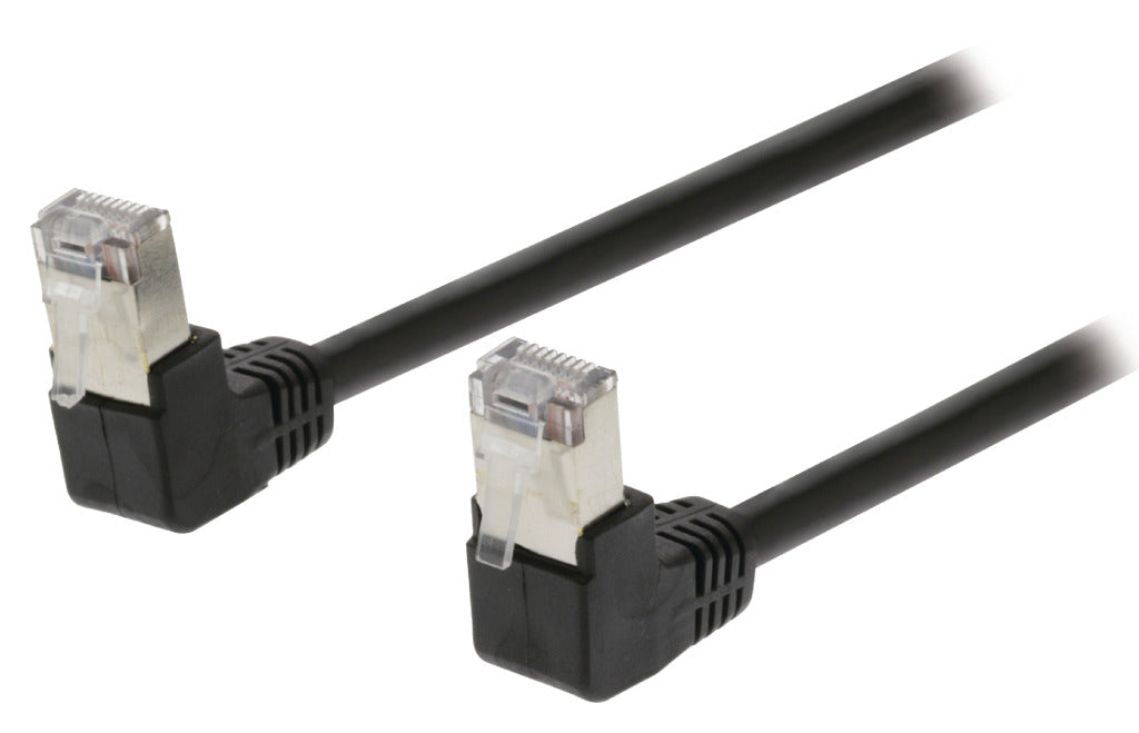 Valuelin Valueline VLCP85127B100 CAT5E SF UTP -Netzwerkkabel RJ45 (8 8) männlicher RJ45 (8 8) Männlich 10,0 m Schwarz