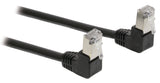 Valuelin Valueline VLCP85127B100 CAT5E SF UTP -Netzwerkkabel RJ45 (8 8) männlicher RJ45 (8 8) Männlich 10,0 m Schwarz - afbeelding 2
