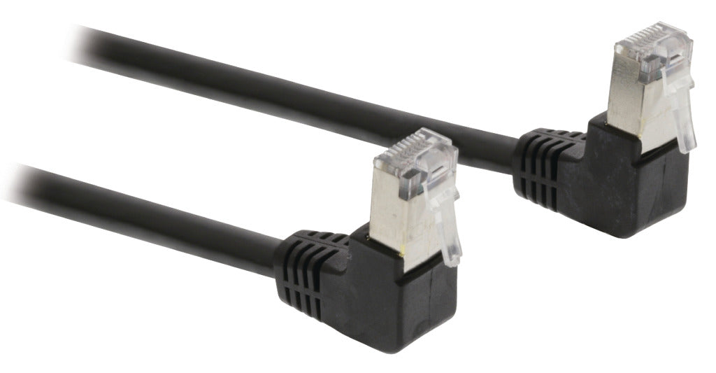 Valuelin Valueline VLCP85127B100 CAT5E SF UTP -Netzwerkkabel RJ45 (8 8) männlicher RJ45 (8 8) Männlich 10,0 m Schwarz