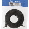 Valuelin Valueline VLCP85127B100 CAT5E SF UTP -Netzwerkkabel RJ45 (8 8) männlicher RJ45 (8 8) Männlich 10,0 m Schwarz