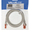Valuelin Valueline VLCP85200E1.50 Cat6 UTP -Netzwerkkabel RJ45 (8 8) Männlich RJ45 (8 8) Männlich 1,50 m Grau