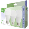 HQ HQ HQLE27A603P02 LED LAMP 3 Teile E27 A60 9 W 806 LM 2700 K