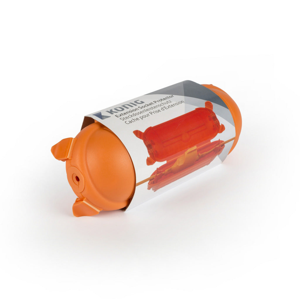 K ouml; NIG König ECBOX1 Steckdose IP44 Orange