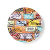 Nedis CLWA007WD30LP Roundwanddurchmesser 30 cm Reise Thema