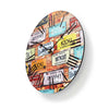 Nedis CLWA007WD30LP Roundwanddurchmesser 30 cm Reise Thema