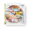 Nedis CLWA007WD30LP Roundwanddurchmesser 30 cm Reise Thema