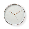 Nedis CLWA013PC30RE RUND WALL Durchmesser 30 cm Weiß Pink Gold
