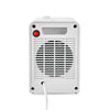 Nedis Wififnh20CWT Smart Lüfterheizung mit Wi-Fi-Kompakt-Thermostat-Oszillation 1800 W Weiß