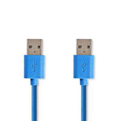 Nedis CCGP61000BU20 USB 3.0 Kabel A männlich ein männliches 2,0 m blau