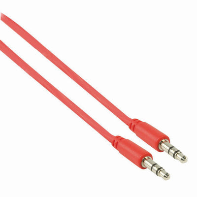 Nedis CAGP22005RD10 Stereo -Audiokabel 3,5 mm männlich 3,5 mm männlich 1,0 m rot