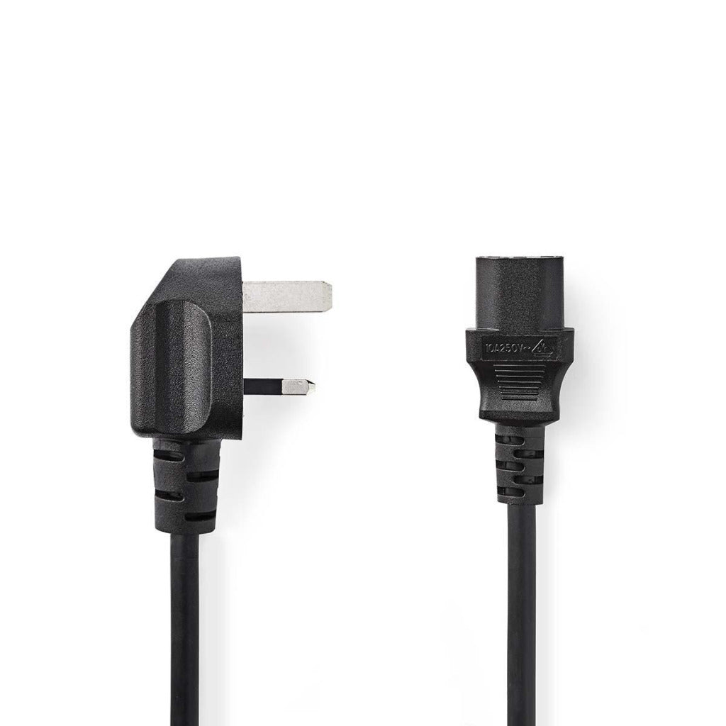 Nedis CEGP11100BK20 Food Chance Stock Tegar G (VK) IEC-320-C13 2,0 m Schwarz