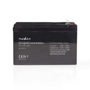 Nedis bala1200012v wiederaufladbare Blei-Säure-Batterie 12 V 12.000 mAh 167 x 181 x 77 mm - afbeelding 1