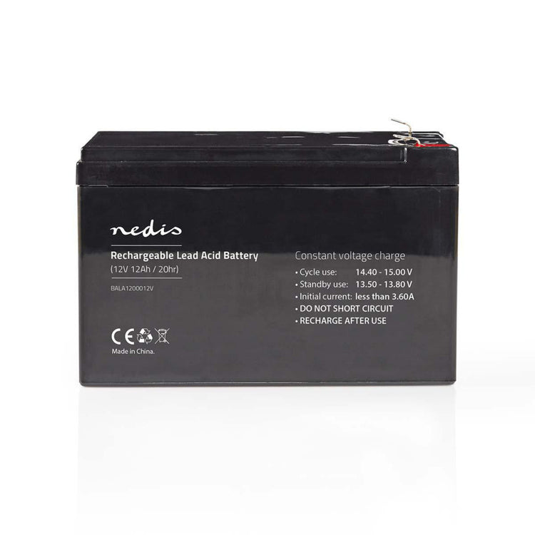Nedis bala1200012v wiederaufladbare Blei-Säure-Batterie 12 V 12.000 mAh 167 x 181 x 77 mm