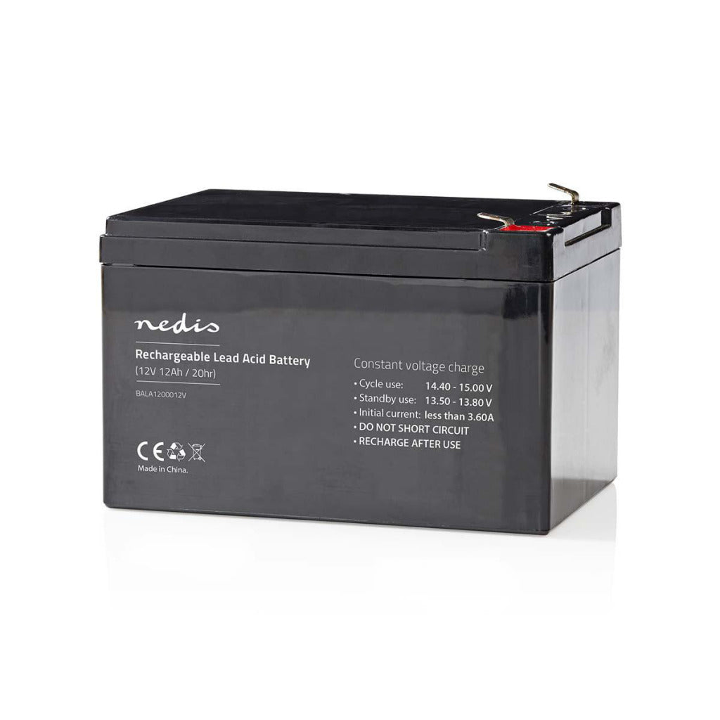 Nedis bala1200012v wiederaufladbare Blei-Säure-Batterie 12 V 12.000 mAh 167 x 181 x 77 mm