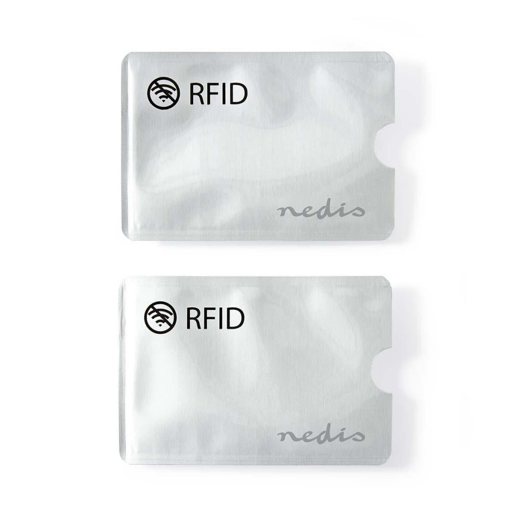 Nedis privrf10al RFID-Kardprotektor 2-Pack