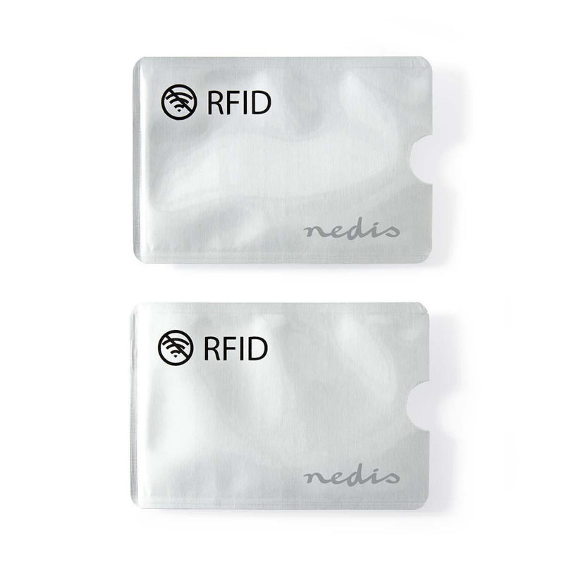 Nedis privrf10al RFID-Kardprotektor 2-Pack