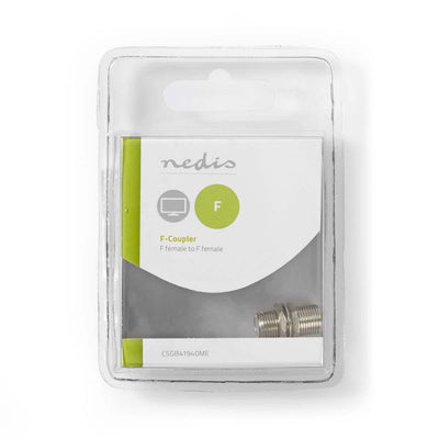 Nedis CSGB41940ME Satelliten Antennenadapter F weibliches Metall