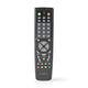 Nedis TVC2100BK Universal Fernbedienungsregelung Vor -programmierter Betrieb 10 Geräte