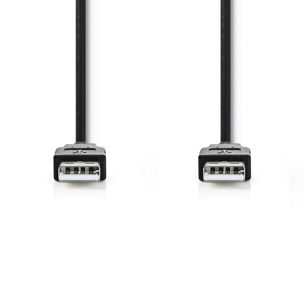 Nedis CCGT60000BK10 Kabel USB 2.0 A männlich ein männliches 1,0 m schwarz