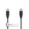 Nedis CCGT60000BK10 Kabel USB 2.0 A männlich ein männliches 1,0 m schwarz